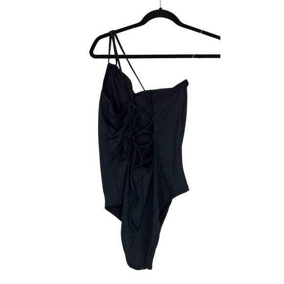 La Blanca Swim La Blanca Bathing Suit Black Island Goddess Lace